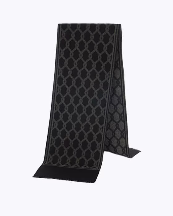 شال گردن موهر مردانه زنانه طرح الماسی جوراب نوین